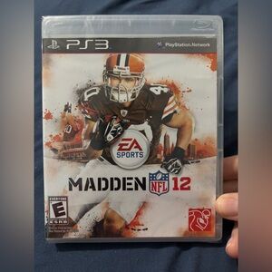 NEW Madden NFL 12 PS3 Game
